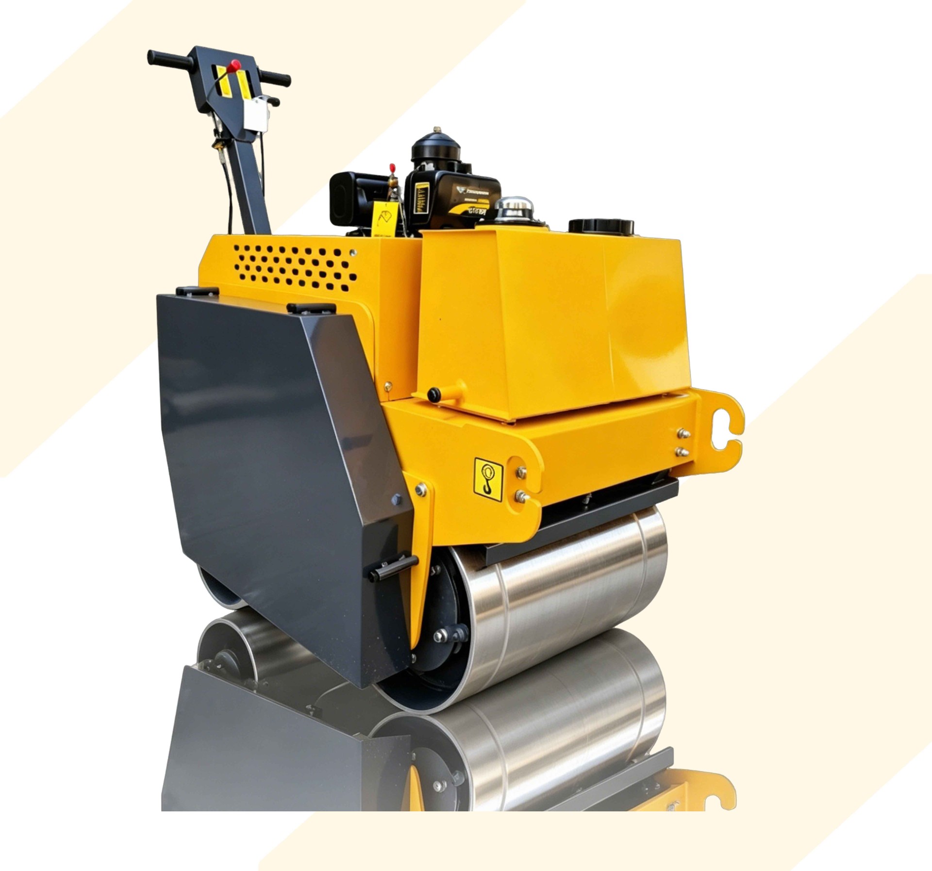 XHFS600C手扶式双轮压路机参数表